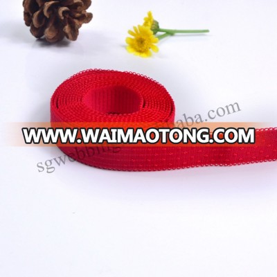 2015new design jacquard elastic tape for garment use